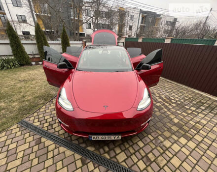 Червоний Тесла Model Y, об'ємом двигуна 0 л та пробігом 17 тис. км за 41500 $, фото 10 на Automoto.ua