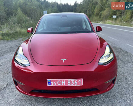 Красный Тесла Model Y, объемом двигателя 0 л и пробегом 40 тыс. км за 29999 $, фото 17 на Automoto.ua