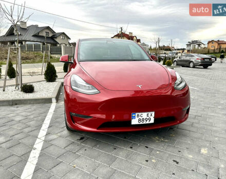 Красный Тесла Model Y, объемом двигателя 0 л и пробегом 30 тыс. км за 28800 $, фото 2 на Automoto.ua
