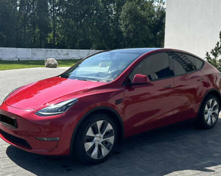 Тесла Model Y 2022 у Луцьку на Automoto.ua Червоний Тесла Model Y, об'ємом двигуна 0 л та пробігом 104 тис. км за 23999 $, фото 6 на Automoto.ua