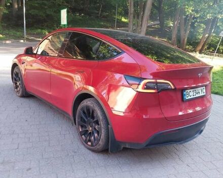 Красный Тесла Model Y, объемом двигателя 0 л и пробегом 60 тыс. км за 31500 $, фото 3 на Automoto.ua