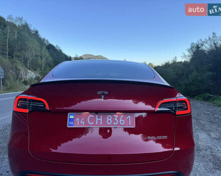 Красный Тесла Model Y, объемом двигателя 0 л и пробегом 40 тыс. км за 29999 $, фото 22 на Automoto.ua