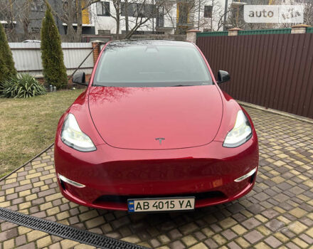 Красный Тесла Model Y, объемом двигателя 0 л и пробегом 17 тыс. км за 41500 $, фото 38 на Automoto.ua