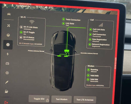 Красный Тесла Model Y, объемом двигателя 0 л и пробегом 70 тыс. км за 27300 $, фото 23 на Automoto.ua