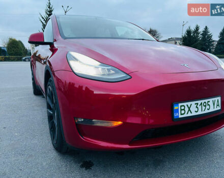 Красный Тесла Model Y, объемом двигателя 0 л и пробегом 78 тыс. км за 24000 $, фото 11 на Automoto.ua