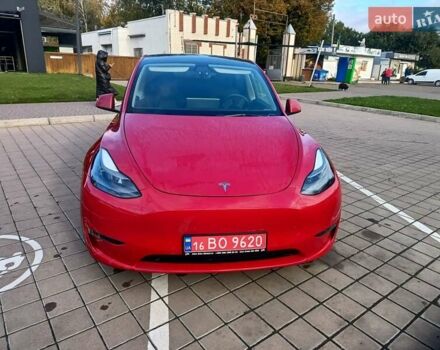Красный Тесла Model Y, объемом двигателя 0 л и пробегом 134 тыс. км за 22600 $, фото 6 на Automoto.ua