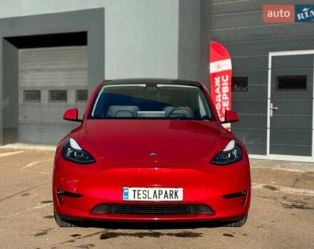 Красный Тесла Model Y, объемом двигателя 0 л и пробегом 55 тыс. км за 34999 $, фото 2 на Automoto.ua
