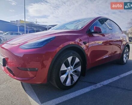 Красный Тесла Model Y, объемом двигателя 0 л и пробегом 54 тыс. км за 27800 $, фото 4 на Automoto.ua