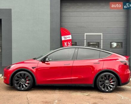 Червоний Тесла Model Y, об'ємом двигуна 0 л та пробігом 25 тис. км за 30999 $, фото 5 на Automoto.ua