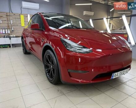 Красный Тесла Model Y, объемом двигателя 0 л и пробегом 37 тыс. км за 31999 $, фото 7 на Automoto.ua
