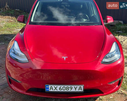 Красный Тесла Model Y, объемом двигателя 0 л и пробегом 44 тыс. км за 24400 $, фото 28 на Automoto.ua