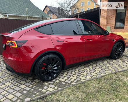 Червоний Тесла Model Y, об'ємом двигуна 0 л та пробігом 17 тис. км за 39900 $, фото 63 на Automoto.ua