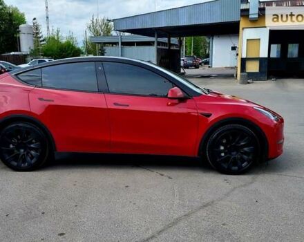 Червоний Тесла Model Y, об'ємом двигуна 0 л та пробігом 28 тис. км за 37900 $, фото 4 на Automoto.ua