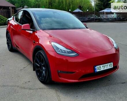 Червоний Тесла Model Y, об'ємом двигуна 0 л та пробігом 28 тис. км за 37900 $, фото 3 на Automoto.ua