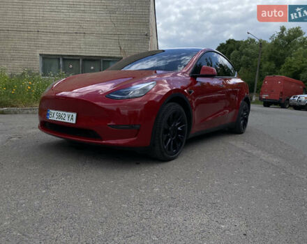 Красный Тесла Model Y, объемом двигателя 0 л и пробегом 69 тыс. км за 26000 $, фото 3 на Automoto.ua