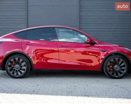 Красный Тесла Model Y, объемом двигателя 0 л и пробегом 6 тыс. км за 26900 $, фото 15 на Automoto.ua