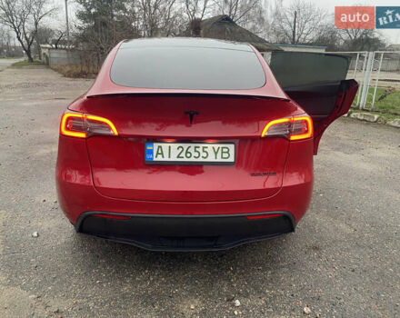 Красный Тесла Model Y, объемом двигателя 0 л и пробегом 70 тыс. км за 27300 $, фото 11 на Automoto.ua