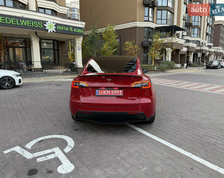 Красный Тесла Model Y, объемом двигателя 0 л и пробегом 41 тыс. км за 25400 $, фото 5 на Automoto.ua