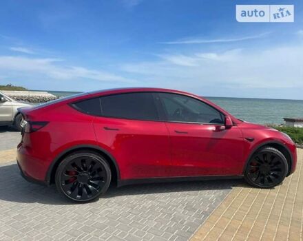 Червоний Тесла Model Y, об'ємом двигуна 0 л та пробігом 9 тис. км за 45700 $, фото 19 на Automoto.ua