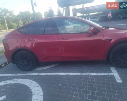 Красный Тесла Model Y, объемом двигателя 0 л и пробегом 37 тыс. км за 26999 $, фото 4 на Automoto.ua