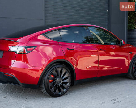 Красный Тесла Model Y, объемом двигателя 0 л и пробегом 6 тыс. км за 26900 $, фото 12 на Automoto.ua