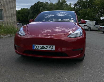 Красный Тесла Model Y, объемом двигателя 0 л и пробегом 69 тыс. км за 26000 $, фото 10 на Automoto.ua