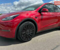 Красный Тесла Model Y, объемом двигателя 0 л и пробегом 54 тыс. км за 27500 $, фото 1 на Automoto.ua