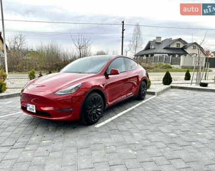 Красный Тесла Model Y, объемом двигателя 0 л и пробегом 30 тыс. км за 28800 $, фото 8 на Automoto.ua