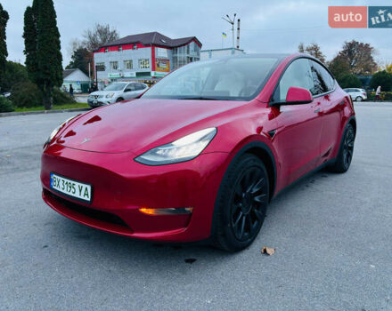 Красный Тесла Model Y, объемом двигателя 0 л и пробегом 78 тыс. км за 24000 $, фото 6 на Automoto.ua