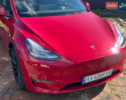 Красный Тесла Model Y, объемом двигателя 0 л и пробегом 44 тыс. км за 24400 $, фото 27 на Automoto.ua