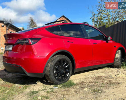Красный Тесла Model Y, объемом двигателя 0 л и пробегом 44 тыс. км за 24400 $, фото 35 на Automoto.ua
