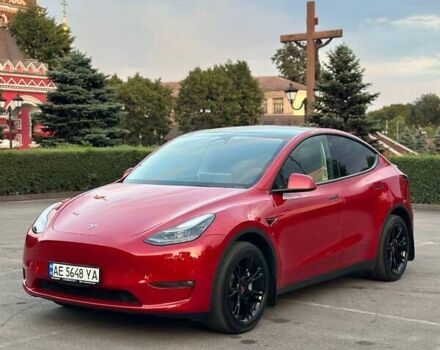 Красный Тесла Model Y, объемом двигателя 0 л и пробегом 32 тыс. км за 26900 $, фото 11 на Automoto.ua