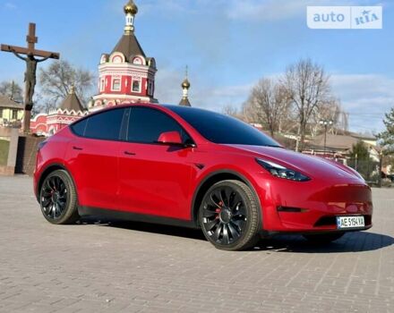 Червоний Тесла Model Y, об'ємом двигуна 0 л та пробігом 9 тис. км за 43000 $, фото 13 на Automoto.ua