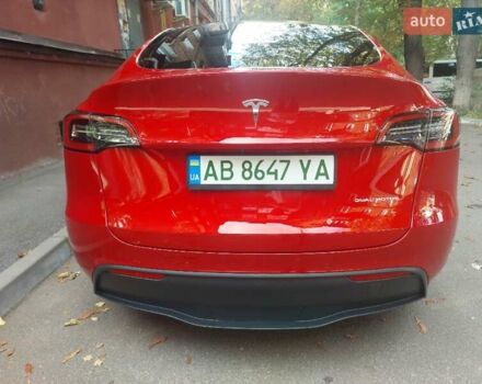 Красный Тесла Model Y, объемом двигателя 0 л и пробегом 38 тыс. км за 29999 $, фото 1 на Automoto.ua