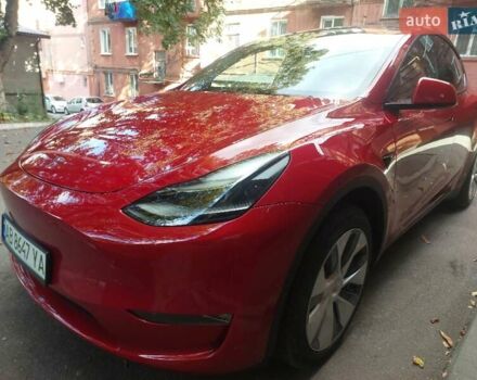 Красный Тесла Model Y, объемом двигателя 0 л и пробегом 38 тыс. км за 29999 $, фото 8 на Automoto.ua