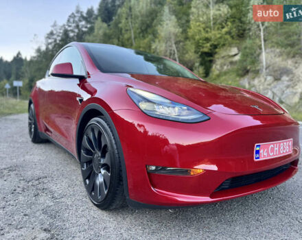 Красный Тесла Model Y, объемом двигателя 0 л и пробегом 40 тыс. км за 29999 $, фото 19 на Automoto.ua