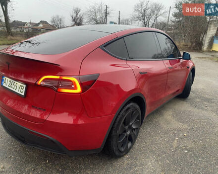 Красный Тесла Model Y, объемом двигателя 0 л и пробегом 70 тыс. км за 27300 $, фото 3 на Automoto.ua