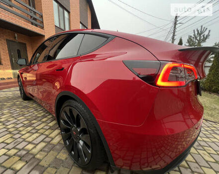 Красный Тесла Model Y, объемом двигателя 0 л и пробегом 17 тыс. км за 41500 $, фото 70 на Automoto.ua