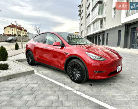 Красный Тесла Model Y, объемом двигателя 0 л и пробегом 30 тыс. км за 28800 $, фото 1 на Automoto.ua