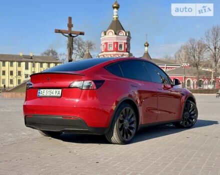 Красный Тесла Model Y, объемом двигателя 0 л и пробегом 9 тыс. км за 43000 $, фото 26 на Automoto.ua