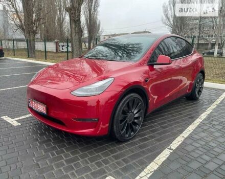 Червоний Тесла Model Y, об'ємом двигуна 0 л та пробігом 9 тис. км за 45700 $, фото 30 на Automoto.ua