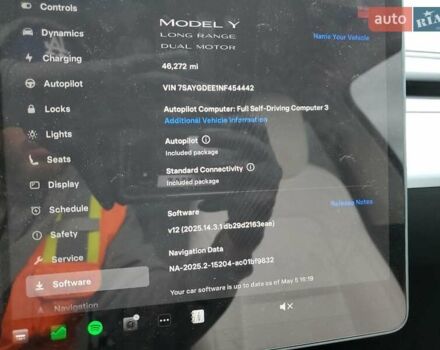 Красный Тесла Model Y, объемом двигателя 0 л и пробегом 75 тыс. км за 26500 $, фото 9 на Automoto.ua