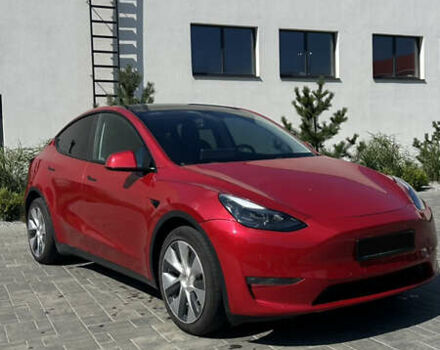 Тесла Model Y 2022 у Луцьку на Automoto.ua Червоний Тесла Model Y, об'ємом двигуна 0 л та пробігом 104 тис. км за 23999 $, фото 1 на Automoto.ua