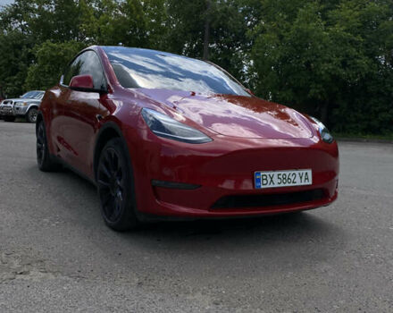 Красный Тесла Model Y, объемом двигателя 0 л и пробегом 69 тыс. км за 26000 $, фото 9 на Automoto.ua