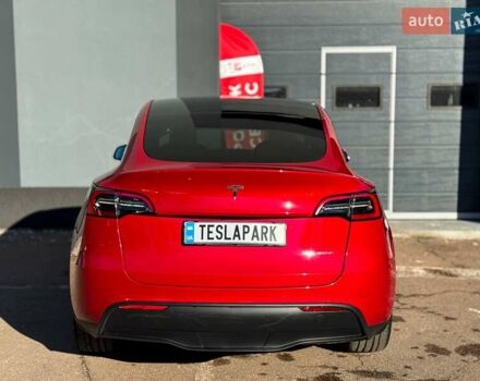 Красный Тесла Model Y, объемом двигателя 0 л и пробегом 55 тыс. км за 34999 $, фото 8 на Automoto.ua