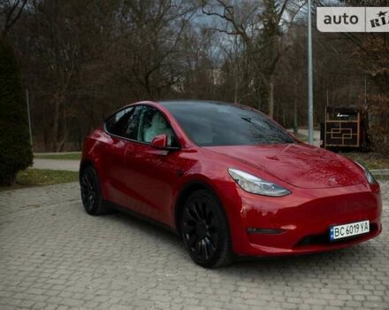 Червоний Тесла Model Y, об'ємом двигуна 0 л та пробігом 9 тис. км за 42900 $, фото 12 на Automoto.ua