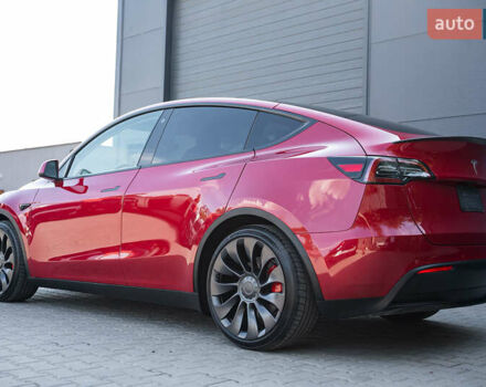 Красный Тесла Model Y, объемом двигателя 0 л и пробегом 6 тыс. км за 26900 $, фото 5 на Automoto.ua