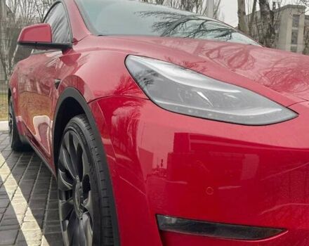Червоний Тесла Model Y, об'ємом двигуна 0 л та пробігом 9 тис. км за 45700 $, фото 39 на Automoto.ua