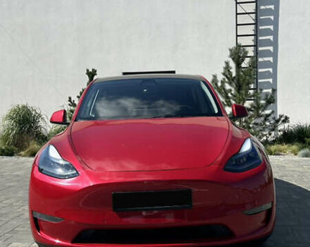 Тесла Model Y 2022 у Луцьку на Automoto.ua Червоний Тесла Model Y, об'ємом двигуна 0 л та пробігом 104 тис. км за 23999 $, фото 4 на Automoto.ua