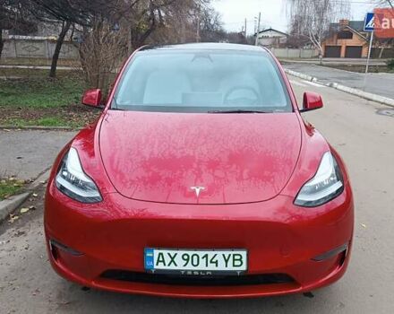 Красный Тесла Model Y, объемом двигателя 0 л и пробегом 51 тыс. км за 27500 $, фото 7 на Automoto.ua